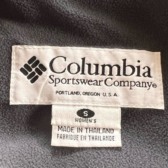 Columbia Small Ski Jacket Coat Pink Gray Winter - Picture 13 of 14